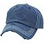 Navy With Stitching