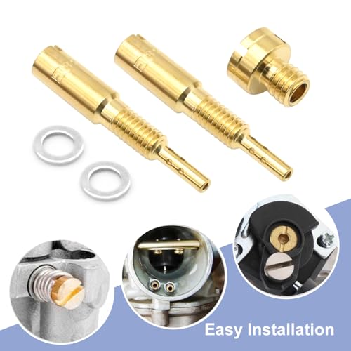 Anxingo Carburetor Multi Stage Main Pilot Jet Kit Replacement for Yamaha Raptor 660R YFM660R 2001-2005 by Anxingo - Image 5