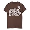 Pink Floyd Men's Logo 70s T-Shirt Brown Small #1