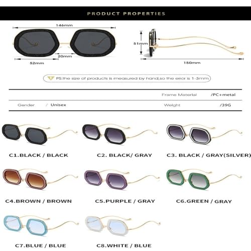 Large frame crystal sunglasseswomen cool ladies sunglasses3