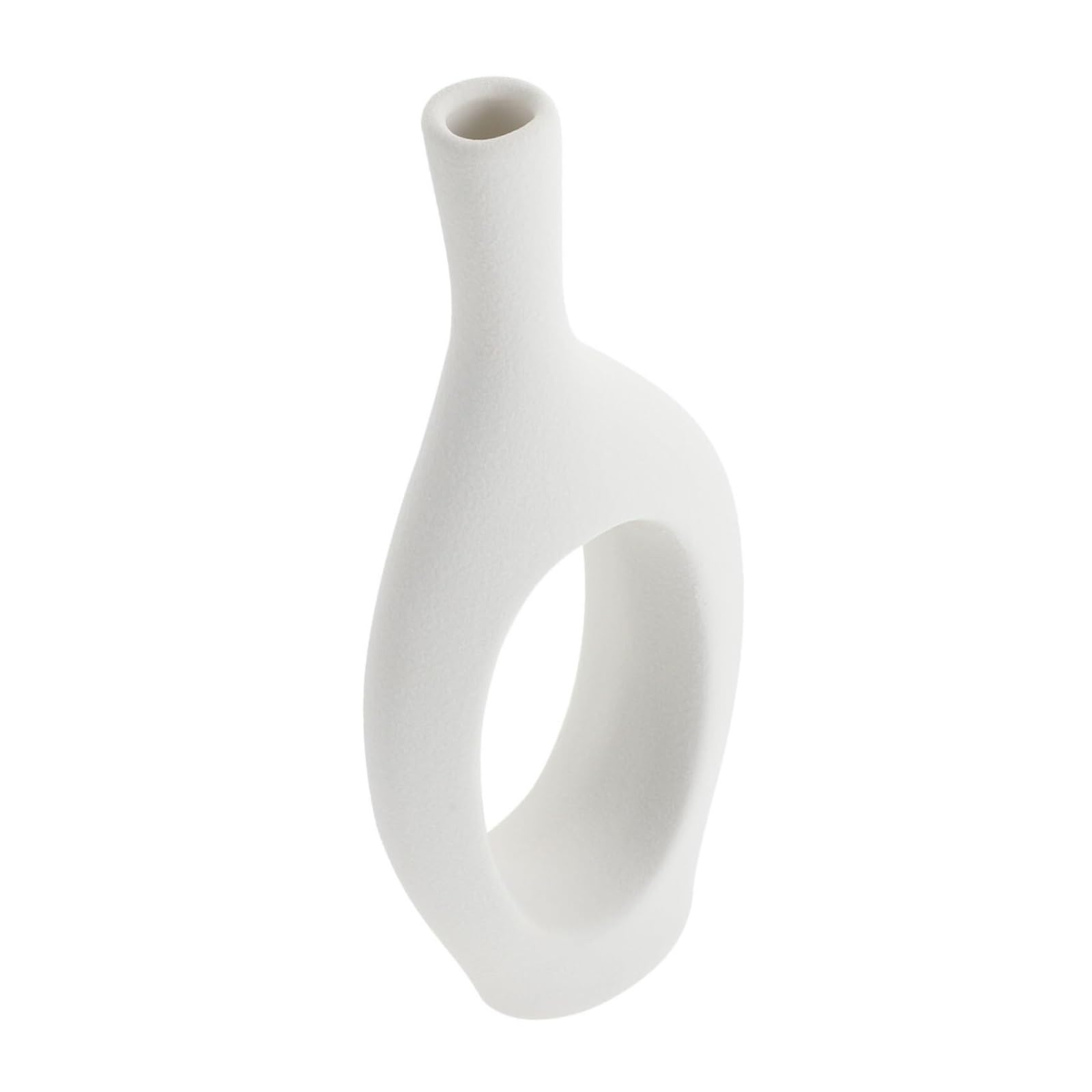 classic Ceramic Flower Vase Modern Dried Stylish Home Decor Creative Desktop Ornament for tabletop