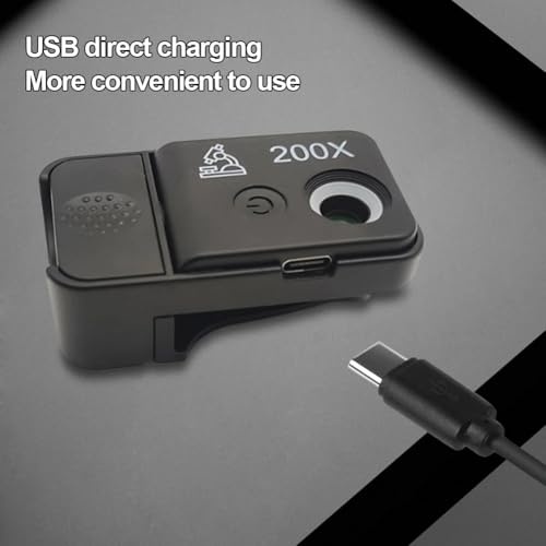Microscope de poche USB 200X pour téléphone examinez les circuits