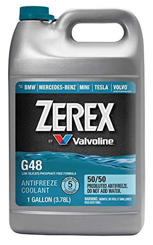 Zerex G48 Low Silicate/Phosphate Free 50/50 Ready-to-Use Antifreeze/Coolant 1 GA