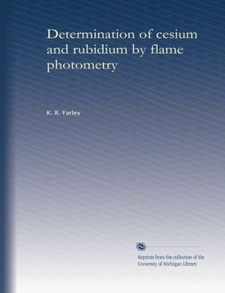 The Collection And Flame Photometric Determination Of, 50 OFF