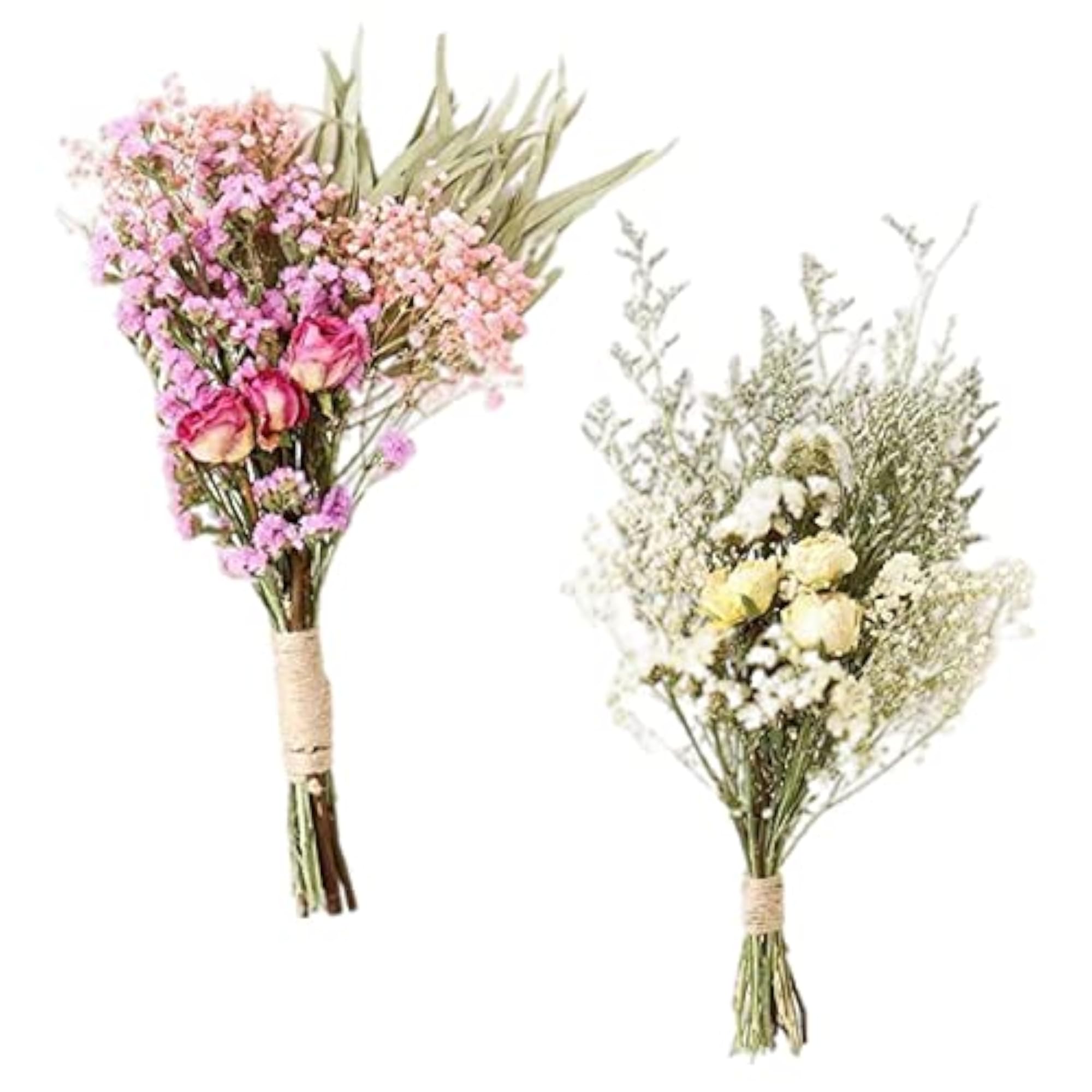 2X Dried Flowers Bouquet Wedding Party Decor