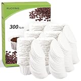 K cup Coffee Paper Filters with Lid Disposable for Keurig Reusable K Cup Filters, Disposable Keurig