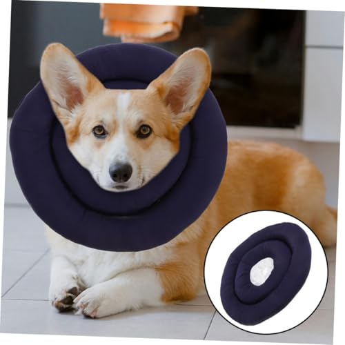 Collier élisabéthain pour chien convalescent cône confortable maison et dodo - 8