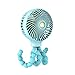 Wentylator Mini Przenośne Wiszące Kształt Octopus Regulowany Handheld Usb. Ładowanie chłodnicy wentylatora do wózka dziecięcego Student używa dropship Dla dzieci Home Office Travel Sports Outdoor