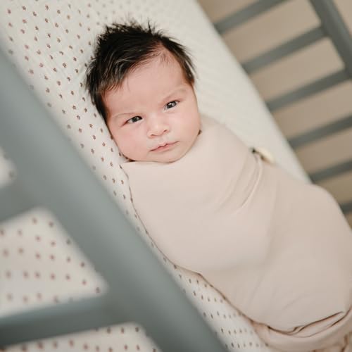 Image of mushie Extra Soft Muslin Fitted MINI Crib Sheet | 24 inchx 38 inch (Fog)