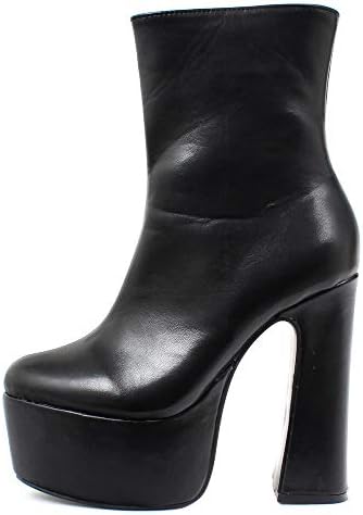 Chunky heel platform booties Clearance