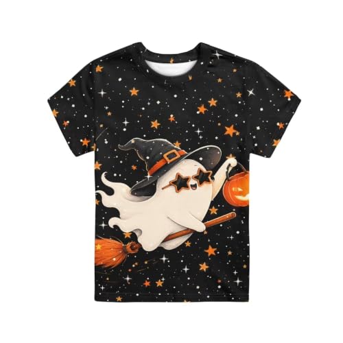 Image of Renewold Kids Novelty T-Shirt for Girls Boys Short Sleeve Crewneck Summer Tee Soft Breathable Graphic Shirt for Age 2-16