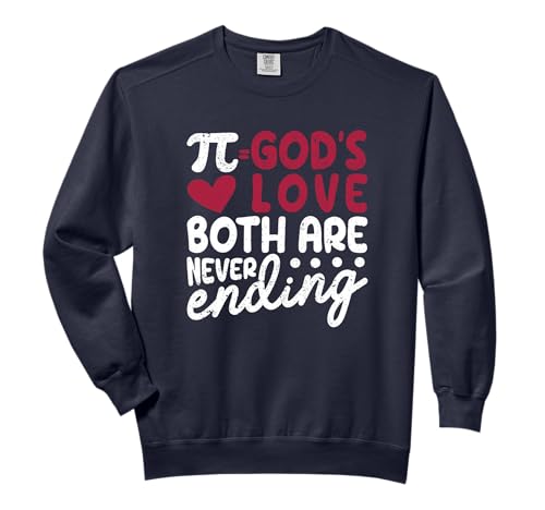 Religious Pi Day God's Love Funny Christian Math Teacher Comfort