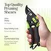 Soft Grip Pruning Shears for Weak & Arthritic Hands – Easy-Cut Garden Clippers with Comfort Handle Design #1