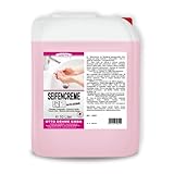 Lorito frisch & sauber Handseife 10 Liter Nachfüllseife flüssig, Cremeseife rosa, Kanister Flüssigseife, Seife zum Nachfüllen
