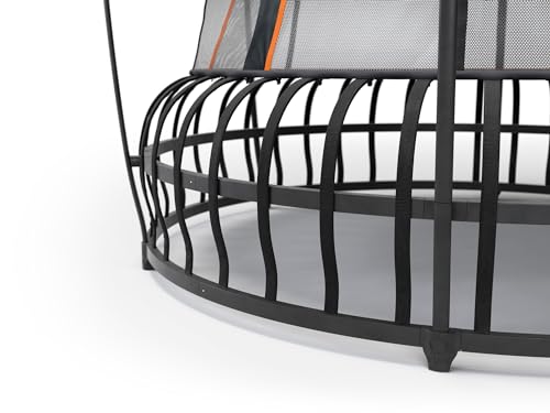 VULY Thunder Pro Springless Trampoline 14FT Trampoline with Enclosure - Recreational Trampolines with AntiRust Coating, Double Galvanized Steel Outdoor Trampoline for Kids (Large 14FT)