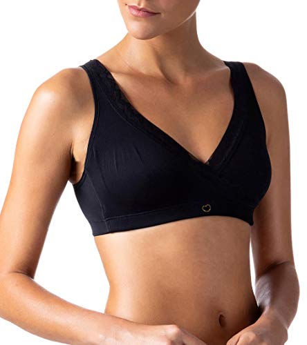 Sutiã Wrap Amamentação Preto 48B, Liz, 61701