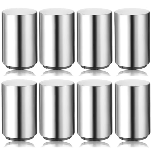 Portable Push Down Magnetic Beer Bottle Openers (8 Packs), No