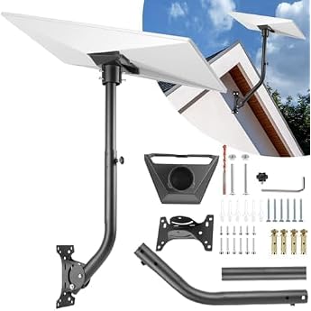 Starlink 4/ 4X/ Gen 3 Mount - Adjustable Wall Mount Starlink Mast