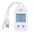 USB Meter, Mini USB Tester, Digital LCD Display Voltmeter Ammeter Detector, for Measuring USB Data Cable, Power Capacity Voltage, Current, Energy, Capacitance, D + and D-Voltage(UT658A Dual)