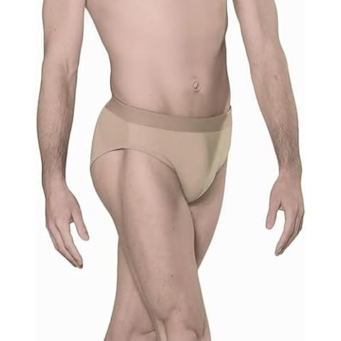 Wear Moi Full Seat Dancebelt, Cotton Elasthan Jockstraps, Beige, Age 10/12 (FSDC10BEI) Cover
