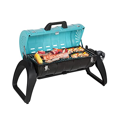 Gril de camping 153 pouces carrés compact pour cuisson extérieure
