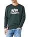 Produktbild Alpha Industries Basic Sweater Sweatshirt für Herren Navy Green