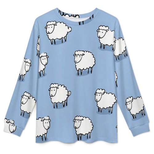 Funny Prints Men's Pajama Set Long Sleeve Crewneck Top And Pant Casual Soft Comfortable Loungewear Sets3