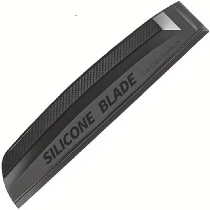 Silicone Car Water Blade Squeegee, Flexible, Non-Scratch Drying Tool, Ergonomic Grip Window Cleaner for Streak-Free Car Care and Winter Use