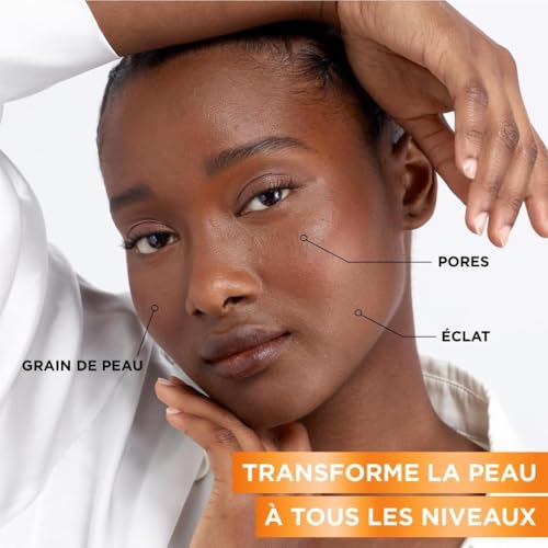 'Oréal Paris Exfoliant Doux Réducteur de Pores Formule Enrichie en Vitamine C Resserre les Pores et Illumine le Teint Tous Types de Peau Revitalift 180 ml - vue 5