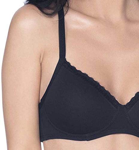 Image of Amante Cotton Padded Wirefree Full Coverage T-Shirt Bra