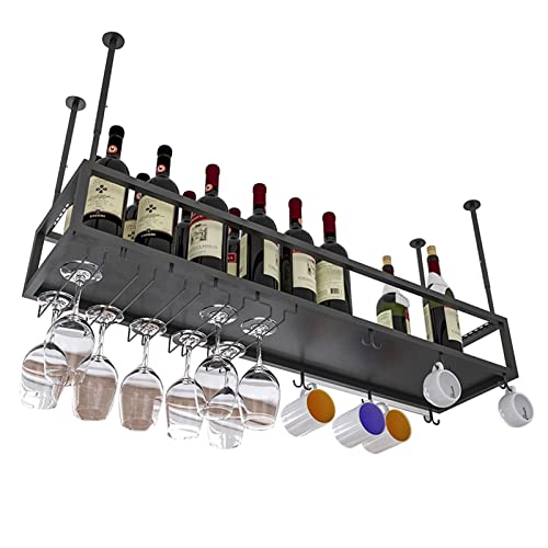 Rangement pour bouteilles de vin et verres pour cuisine - 2