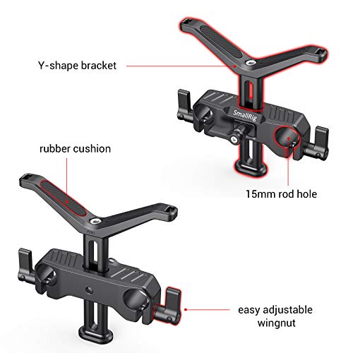 Smallrig Universal Lens Support With 15Mm Lws Rod Clamp For Diameter 50Mm To 140Mm Lenses - Bsl2681 #TOP1