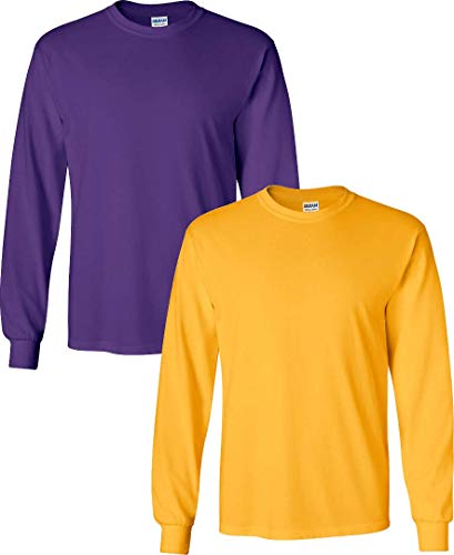 Image of Gildan Men's Ultra Cotton Long Sleeve T-shirt, Style G2400