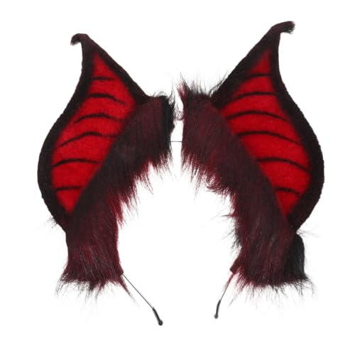 Serre-tête oreilles chauve-souris accessoire coiffure cosplay Halloween
