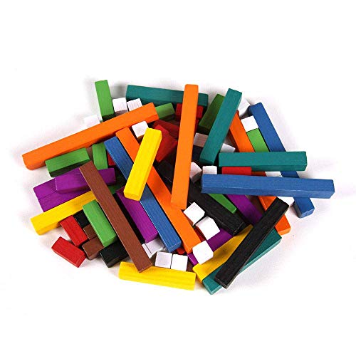 Varillas de espuma para cuisenario con bolsa para aprender fracciones y cálculo visual 5