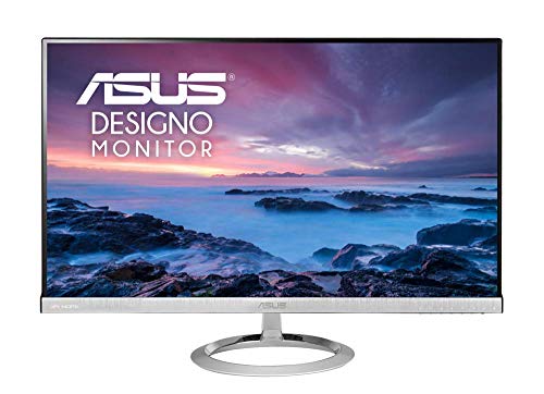 Asus MX279H 68,6 cm (27 Zoll) Monitor (Full HD, VGA, HDMI, 5ms Reaktionszeit) schwarz/silber