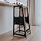 Tour D'Observation Enfant - Tour D'Apprentissage Montessori - Noir Beige - Enfant - 145.00