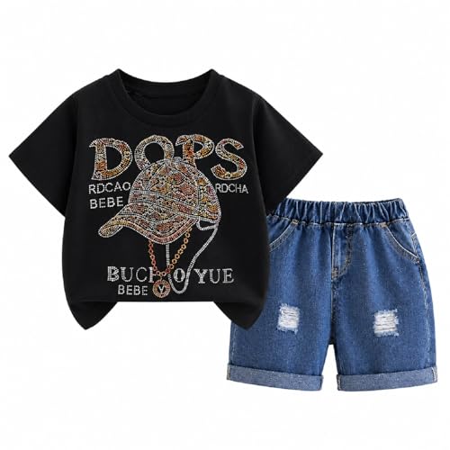 Image of Googo Gaaga Boys Printed Clothing Set | Tshirt Combo Set - Includes a stylish T-shirt and matching shorts for a complete everyday outfit.