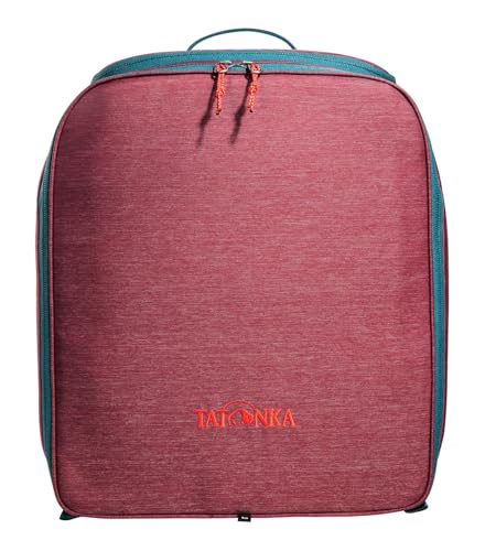 Tatonka Kühltasche Cooler Bag M (15l) - Isolierte Tasche für Rucksäcke bis 30 Liter Volumen - Mit Innenfach für Kühlakkus und 2 Reißverschluss-Öffnungen (vorne & oben) - 32 x 16 x 36 cm (bordeaux red)