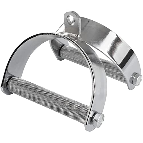 ScSPORTS® Griffe für Gym - Ergonomisch, bis 200 kg Belastbar, Gerändelte Grifffläche, Stahl, Verchromt - Parallelgriff, Kabelzuggriff, Rudergriff, Kabelzug, Latzug (Rudergriff) ScSPORTS® Griffe für Gym - Ergonomisch, bis 200 kg Belastbar, Gerändelte Grifffläche, Stahl, Verchromt - Parallelgriff, Kabelzuggriff, Rudergriff, Kabelzug, Latzug (Rudergriff)