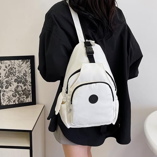 Waterproof Casual Sling Bag -Travel Sling Backpack Kit | Waterproof Sling Shoulder Bag Kit, Water Resistant Sling Backpack, Men Large Capacity Changeable Backpack Multi-pocket Design3