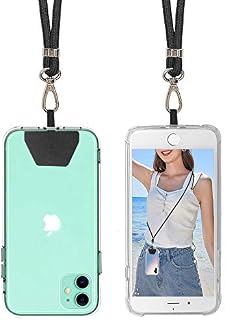 SS Phone Lanyard, Cell Phone Lanyard with Adjustable Detachable Neckstrap and Phone Tether