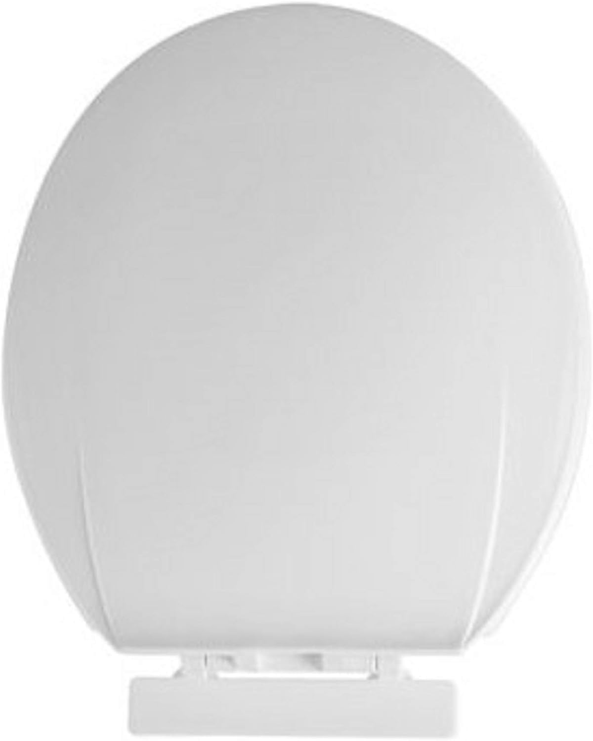 Aan By Scott White Toilet Seat Standard Loo Seat Plastic Lid Quick Release With Adjustable Hinges For Easy Cleaning & Easy Installation