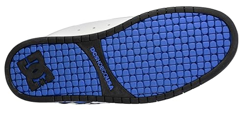 DC DC Court Graffik, White/Grey/Blue, 7