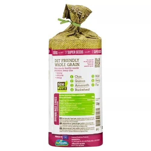 Biscoito de Arroz Rice Up 7 Grãos 120g