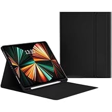 Smart Case for Samsung Galaxy Tab S10 S9 S8 Ultra 14.6" SM-X920 X910 X900 Tablet Cover with Pencil Holder Black, S10 Ultra