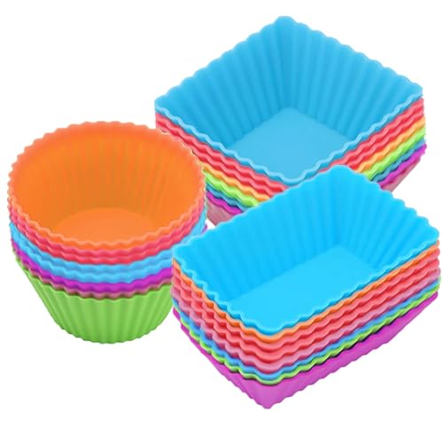 Silicone Kids Lunch Box Dividers — Multicolor, Small