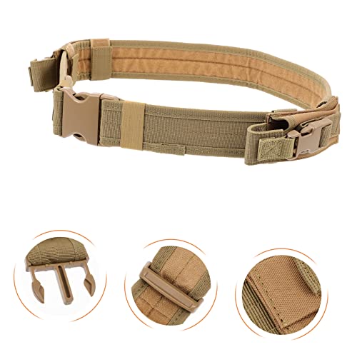 GANAZONO Utility Outdoor Work Belt for Men Durable Training Waist Belt for Mountaineering Quick Release Buckle Lightweight and Versatile for Hiking and Casual Wear3