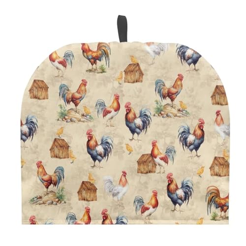 Image of Rooster Tea Cozy Insulation Kitchen Accessory Tea Cozies Covers Kitchen Home Decorative Tea Pots Cozy for Keeping Warm