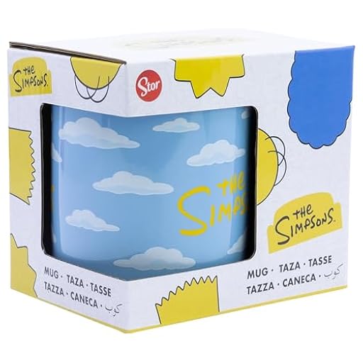 Stor TAZA CERAMICA 325 ML EN CAJA REGALO POKEMON SIMPSONS HOMER | Ya disponible en tu tienda friki favorita! En mundofriki.es!